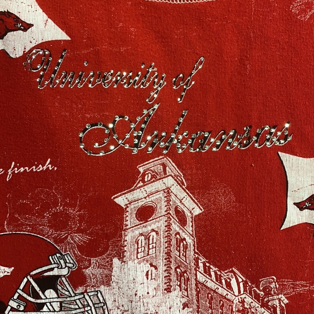 Arkansas Razorbacks Fight Song Shirt M - Picture 6 of 7